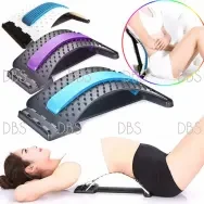 Magic Back Support Stretcher Spine Posture Corrector Massager Lumbar Pain Relief 5 Ratings