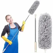 Dusting Brush for Cleaning and Dusting Feather Duster 8.5 Feet