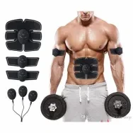 【ALLGOOD】Smart Stimulator Training Abs Fitness Gear Muscle Abdominal Toning Belt Trainer Device